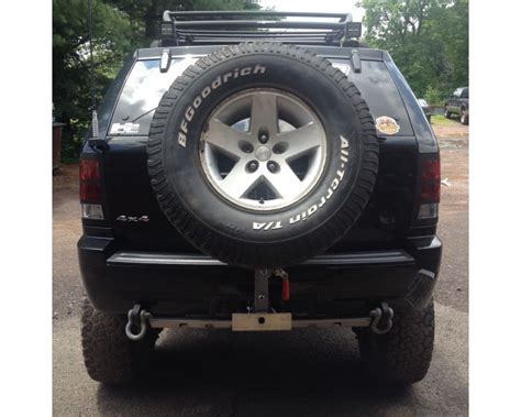 jeep cherokee spare tire mount roof
